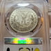 A 1921-P MORGAN SILVER DOLLAR GRADED MS64 VERY UNIQUE TONING