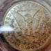 A 1921-P MORGAN SILVER DOLLAR GRADED MS64 VERY UNIQUE TONING