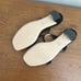 Stuart Weitzman Ava Women's Black Suede Low Heel Sandals Size 8.5