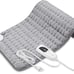 Electric Heating Pad for Back Pain Muscle Pain Relief (Light Gray, 12''×24'')