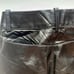 NWOT Vintage genuine leather Banana Republic pants black, Size 0
