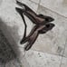 Gucci Leather Slingback Heels Size 38C