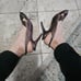 Gucci Leather Slingback Heels Size 38C