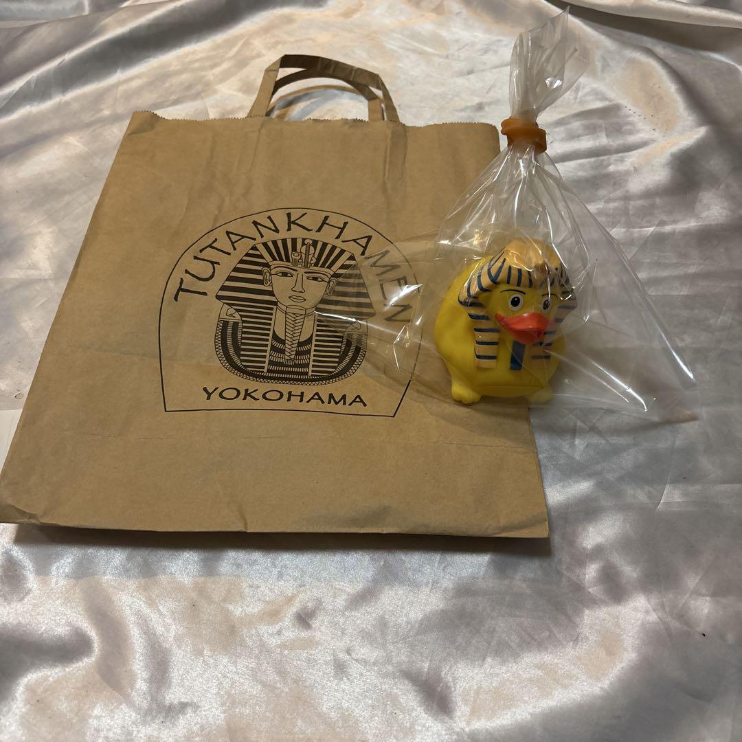 Pharaoh Duck Tutankhamun Exhibition Venue Limited Edition New Unopened Rubber Duck