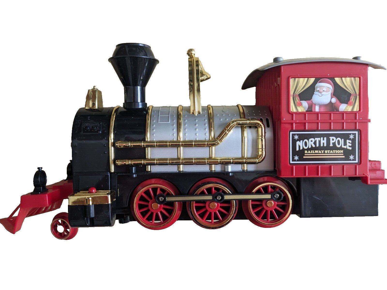 Blue Hat North Pole Junction Christmas Train Set -34 piece
