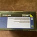 Genuine Lexmark 701HY Yellow Toner For CS310, CS410, CS510 High Yield NIB