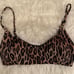 Swiminista Play Leopard Bikini Top Size XS