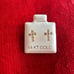 vintage 14k yellow gold earrings cross