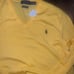Ralph Lauren Yellow V Neck Swewter-NWT