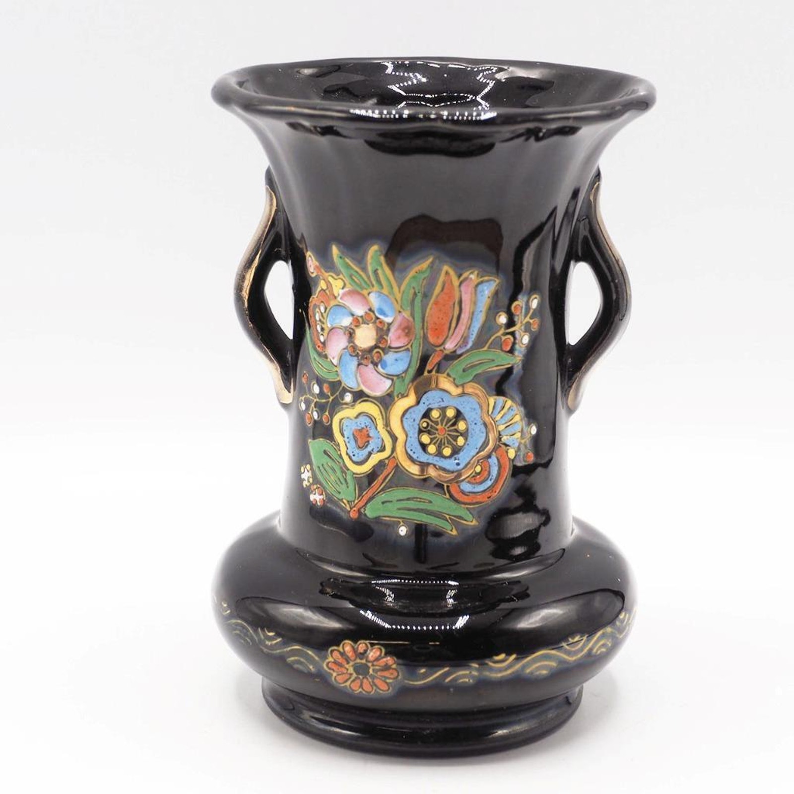 Handpainted Porcelain Vase made in Japan