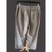 TALBOTS LADIES CHUNKY KNIT TAN CORDUROY PANTS POCKETS ELASTIC EUC SIZE 4