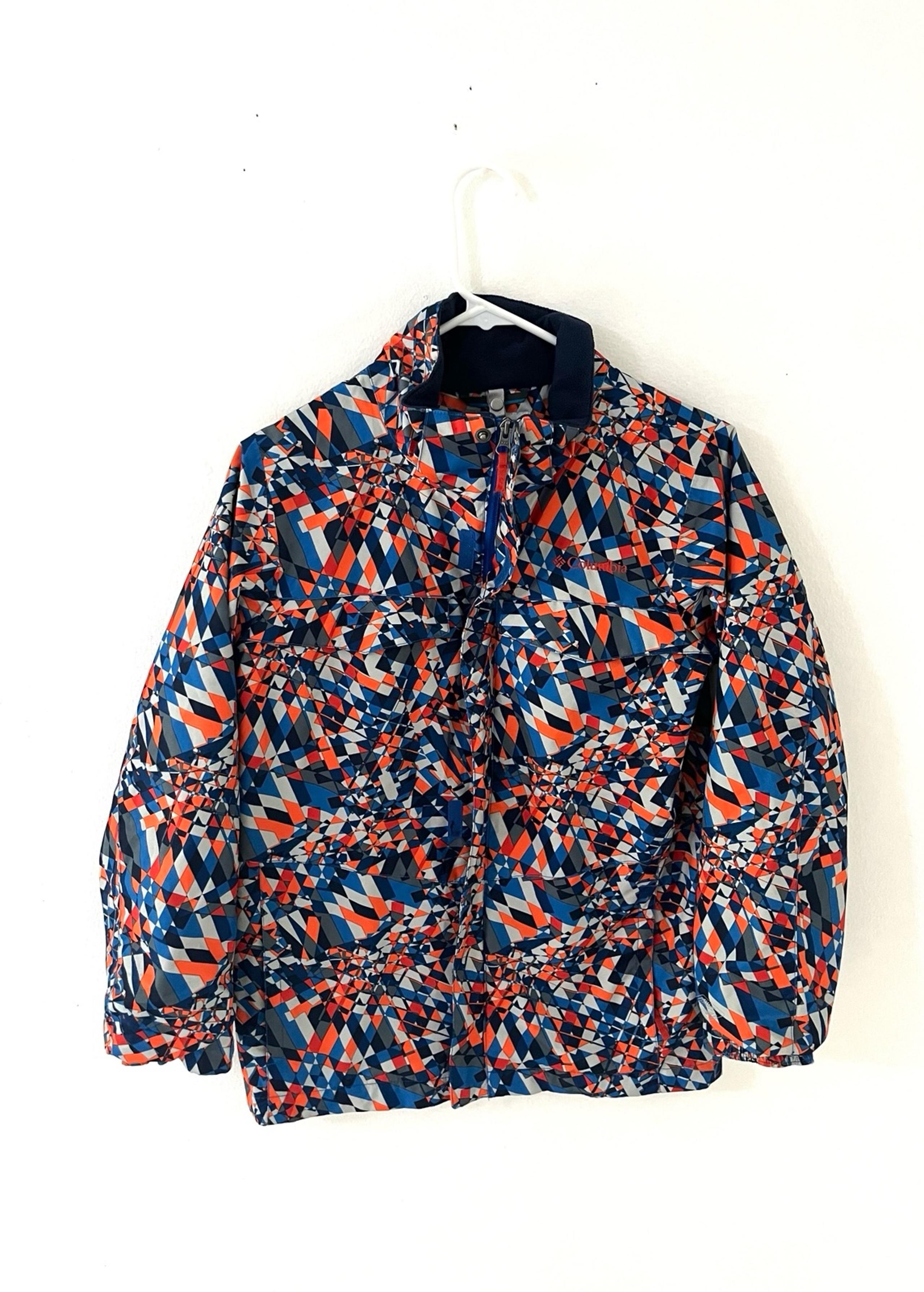 Columbia Multicolor Geometric 3-in-1 Interchange Jacket, Size: Medium