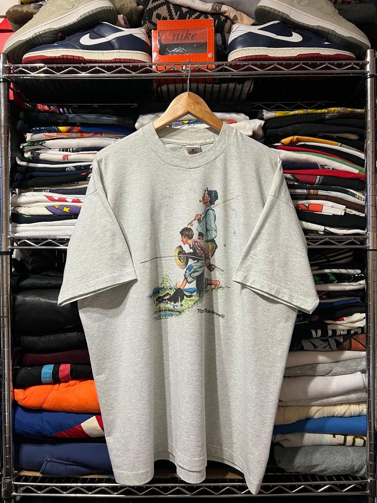 Vintage Norman Rockwell art T-shirt
