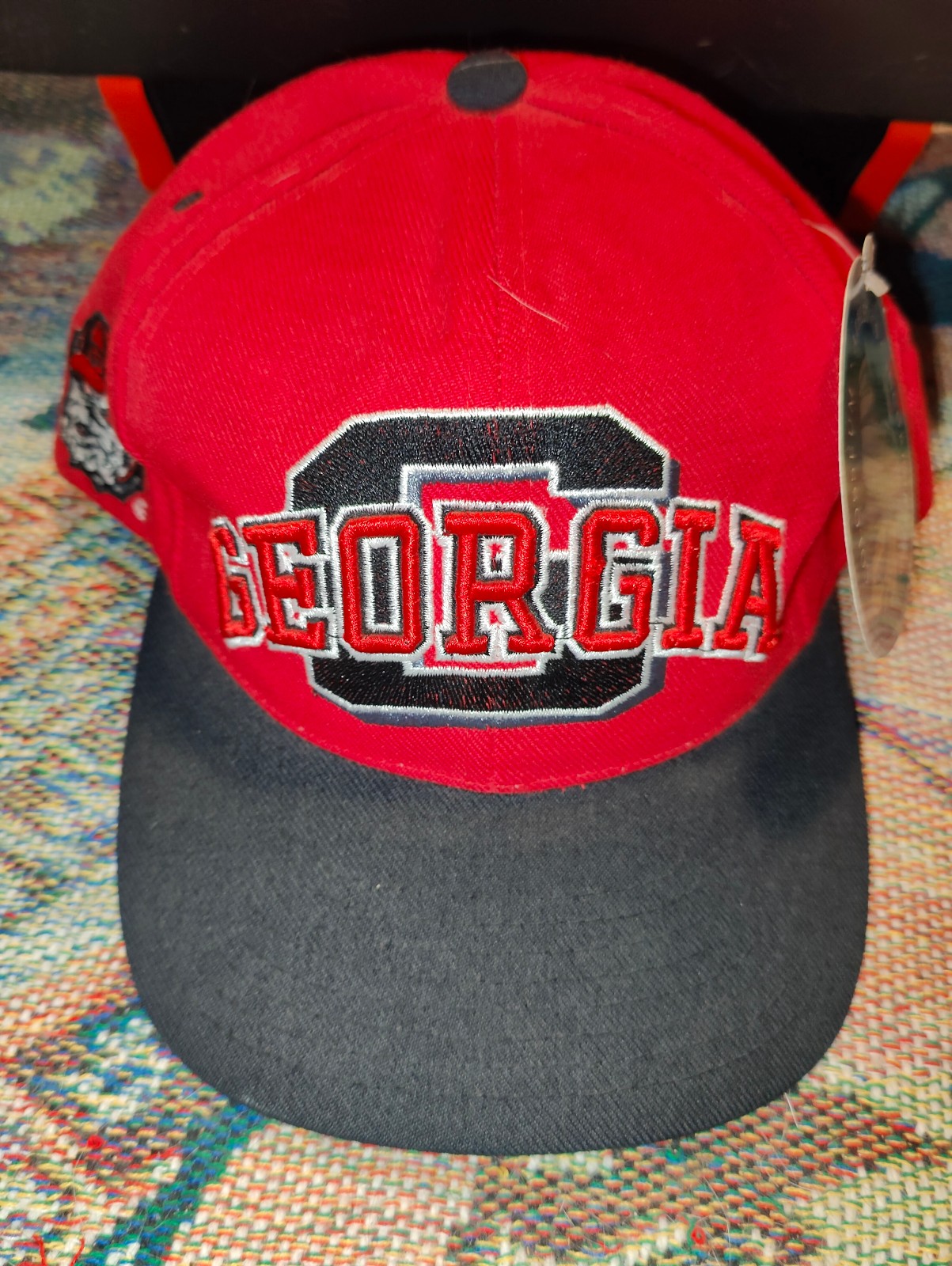 George Bulldogs vintage snapback hat cap NEW