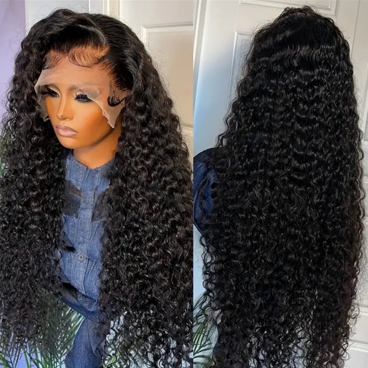 24 Inch human hair wig