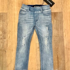 Beau Hudson Distressed Skinny Jeans, Kids, Unisex, Size 2