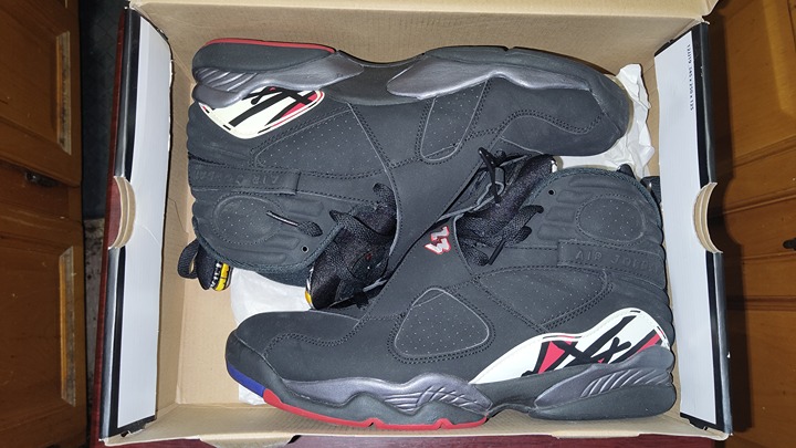 Air Jordan 8 Retro 2013 Playoff Men Size 10.5