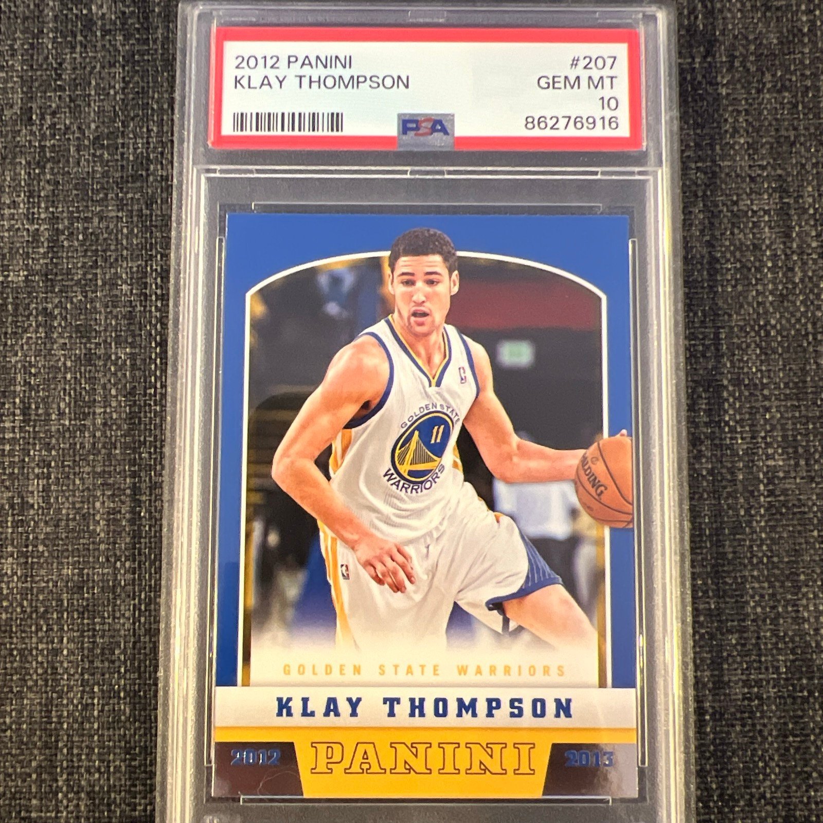 2012 Panini Klay Thompson RC PSA 10!!!