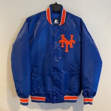 Vintage MINT Starter New York Mets Satin Jacket 80s MLB Size M FIRM