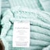 For Love and Lemons Mint Blue Mock Neck Sleeveless Knit Sweater Crop Top Large