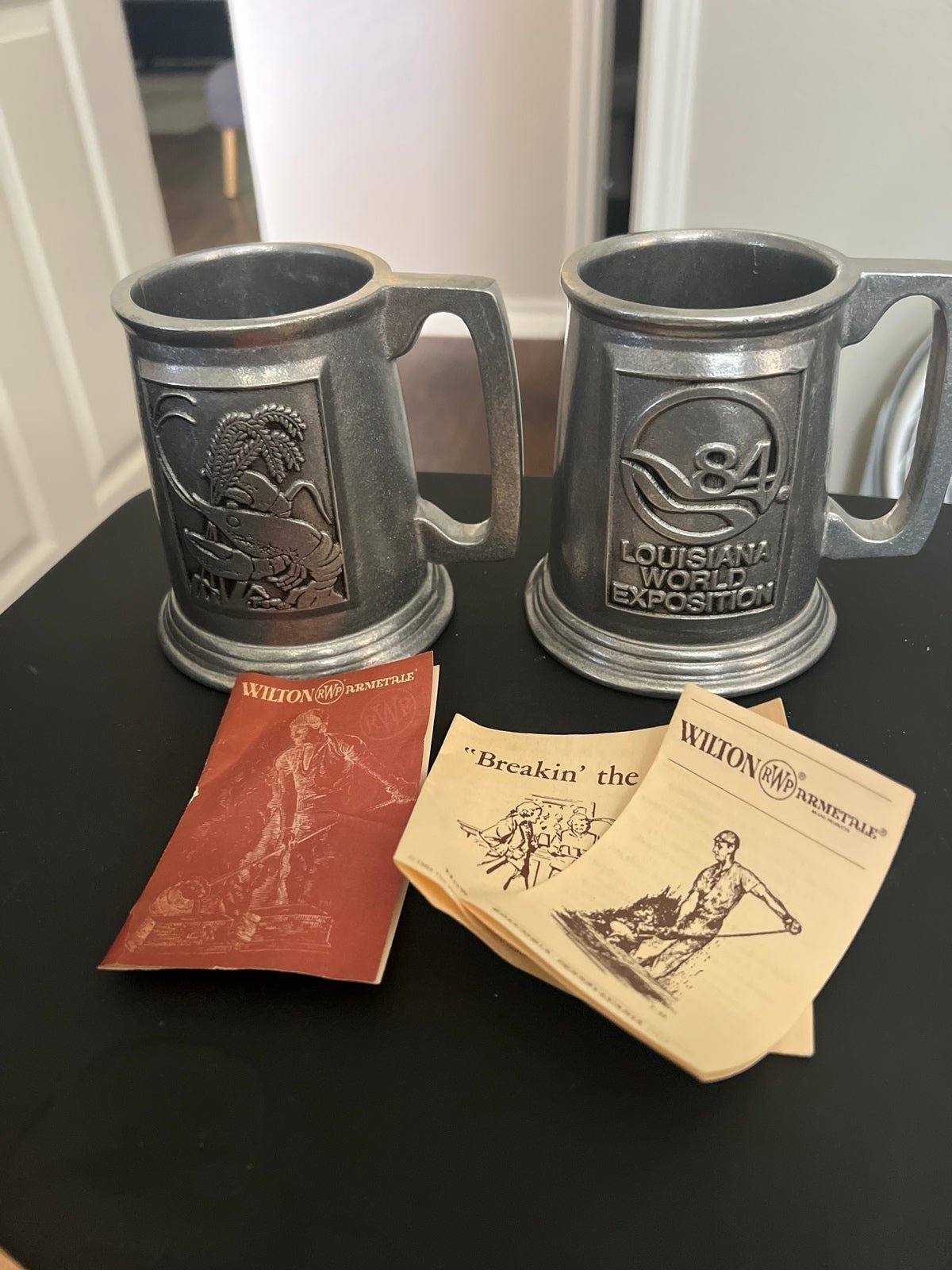 Wilton RWP mug set Louisiana World Exposition