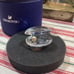 Swarovski glass shell with pearl