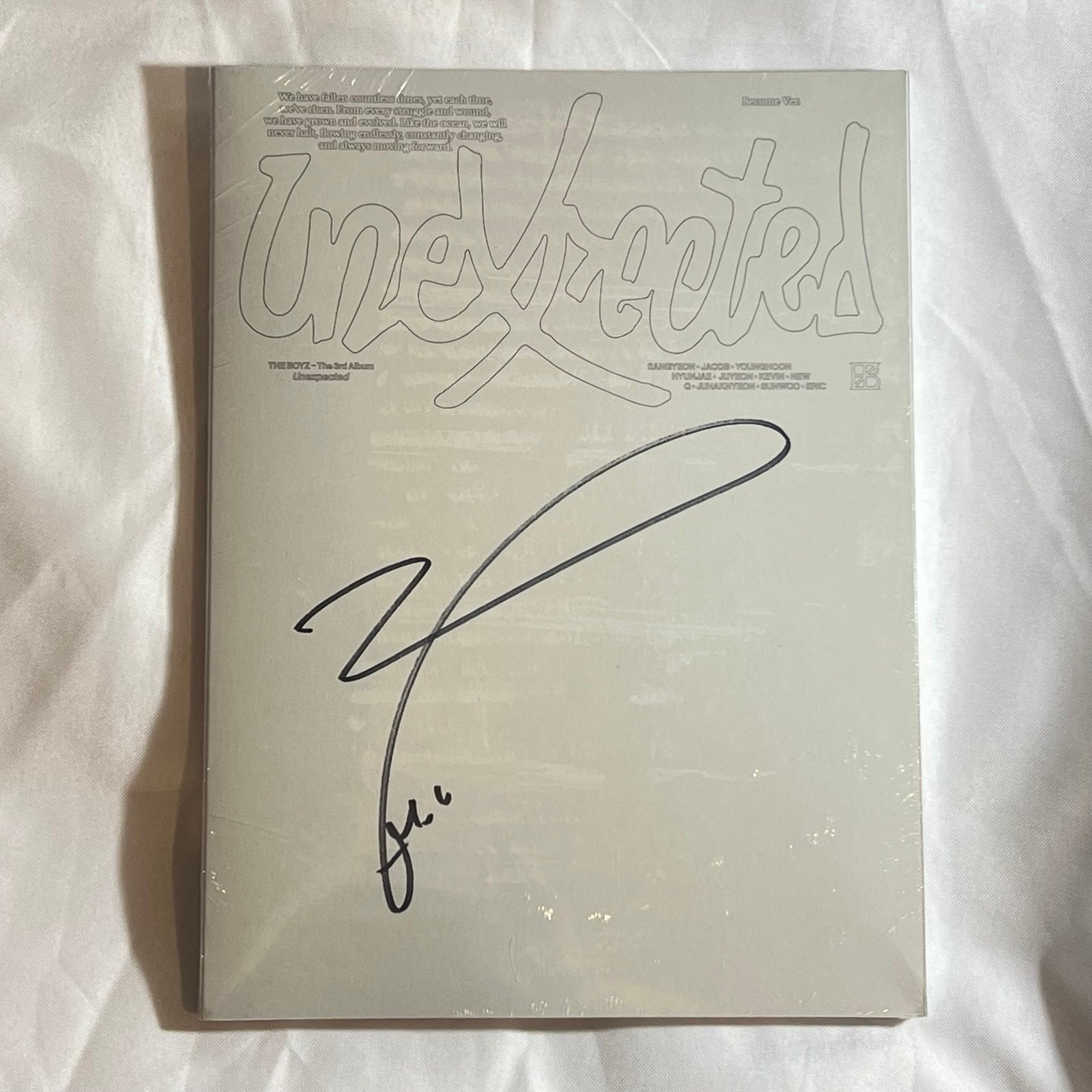 RESERVED The Boyz Unexpected Hello82 Pop Up Eric Signed Sealed Album