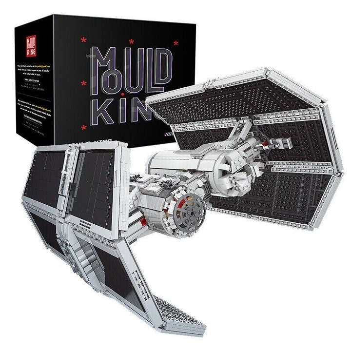 Tie Fighter Giant Sized Mould King 21048 Compatible w other blocks Star Wars New