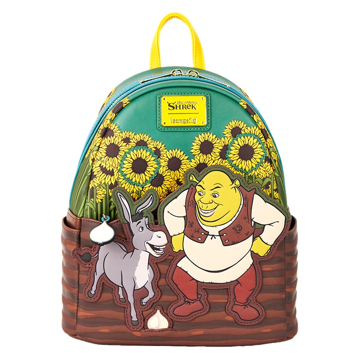 Shrek & Donkey Sunflower Field Mini Backpack