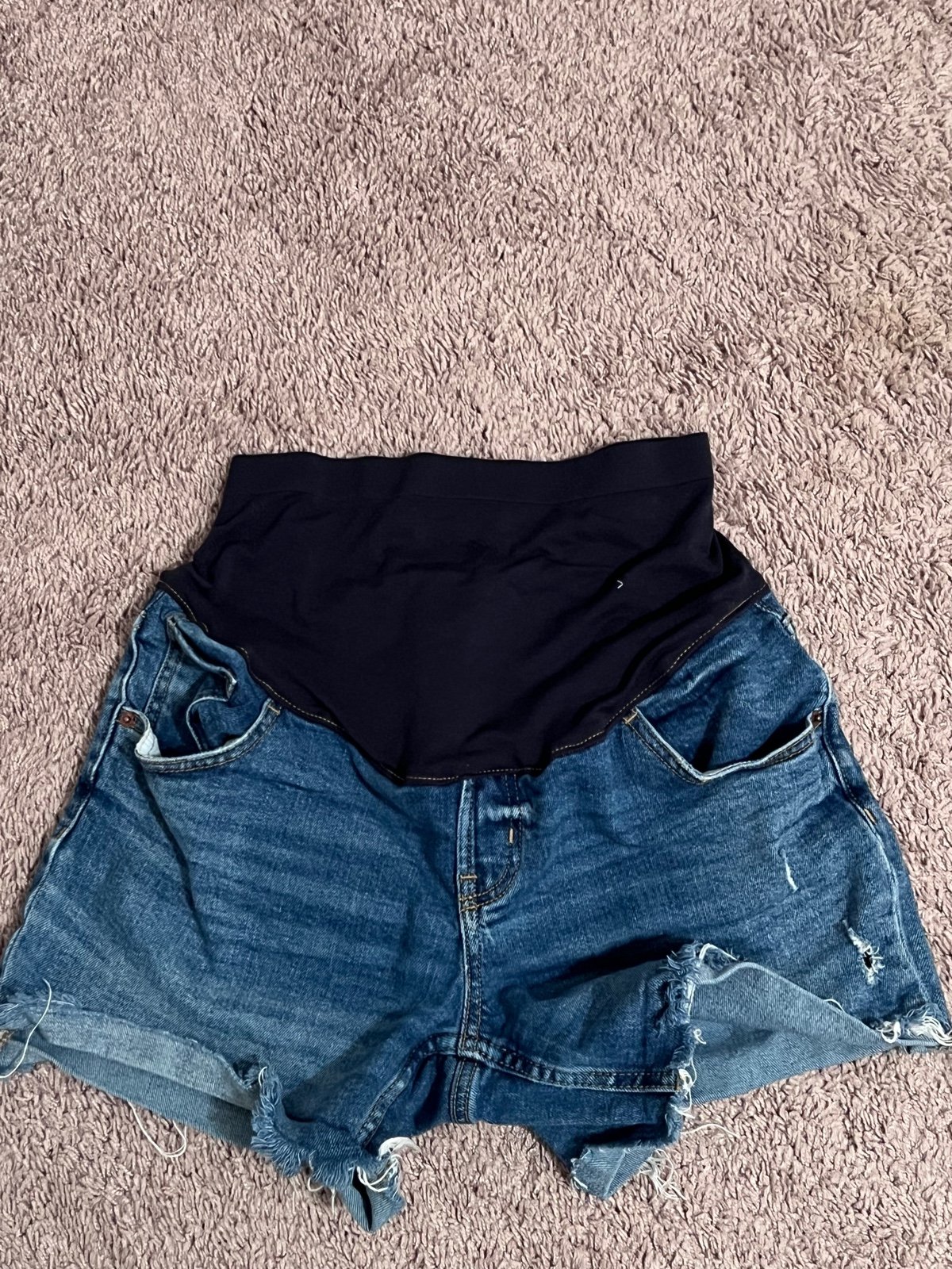 3 Maternity Shorts 1 pair of jeans all from old navy this past season