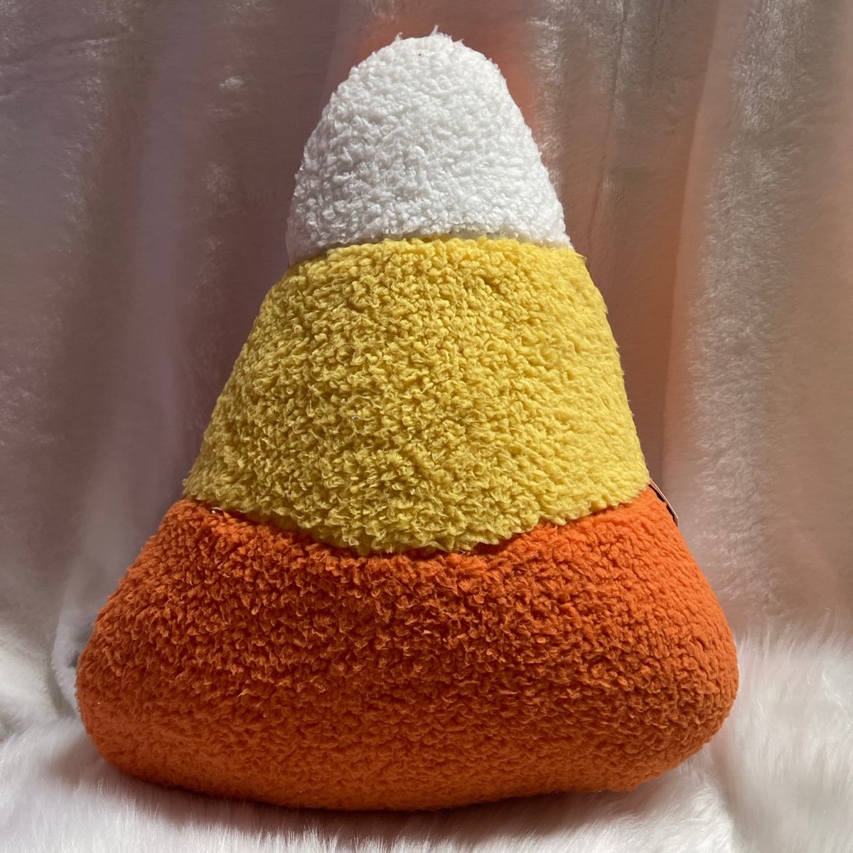Candy Corn Decorative Pillow