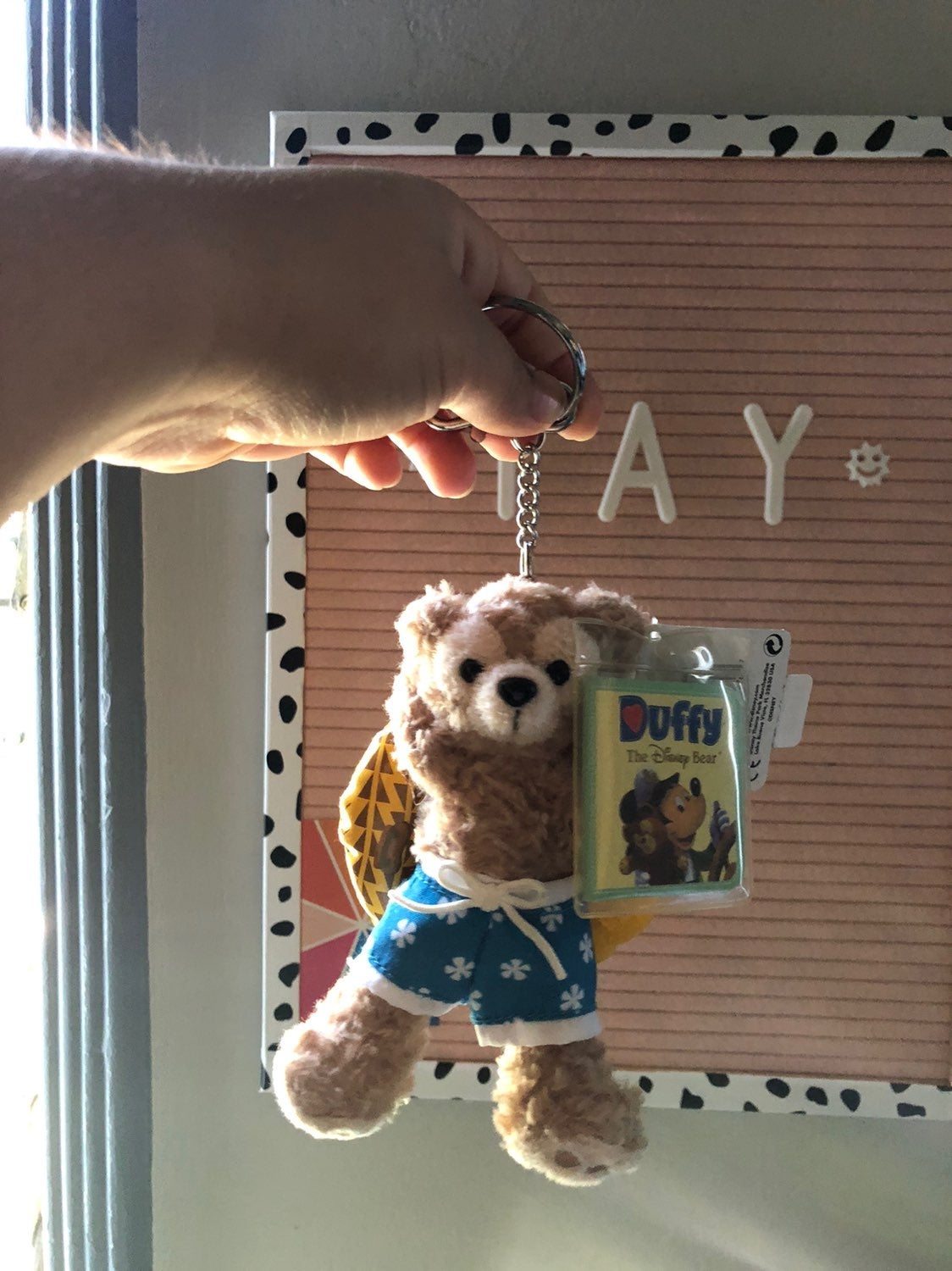 Disney Aulani Duffy Keychain