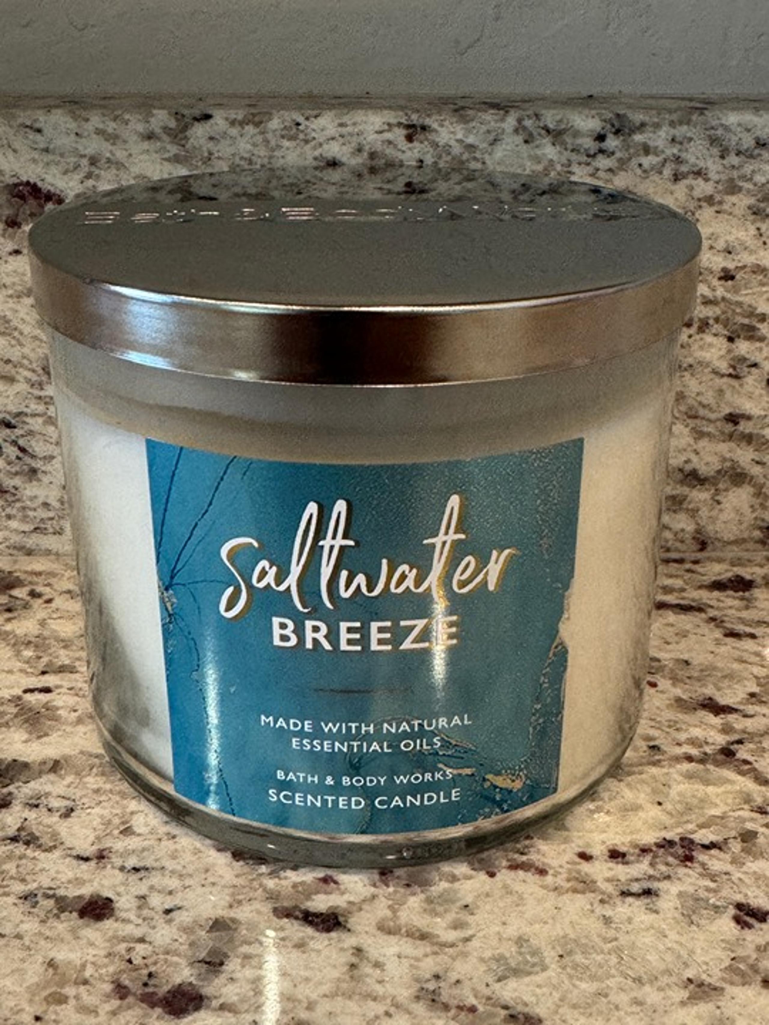 BBW Saltwater Breeze Candle