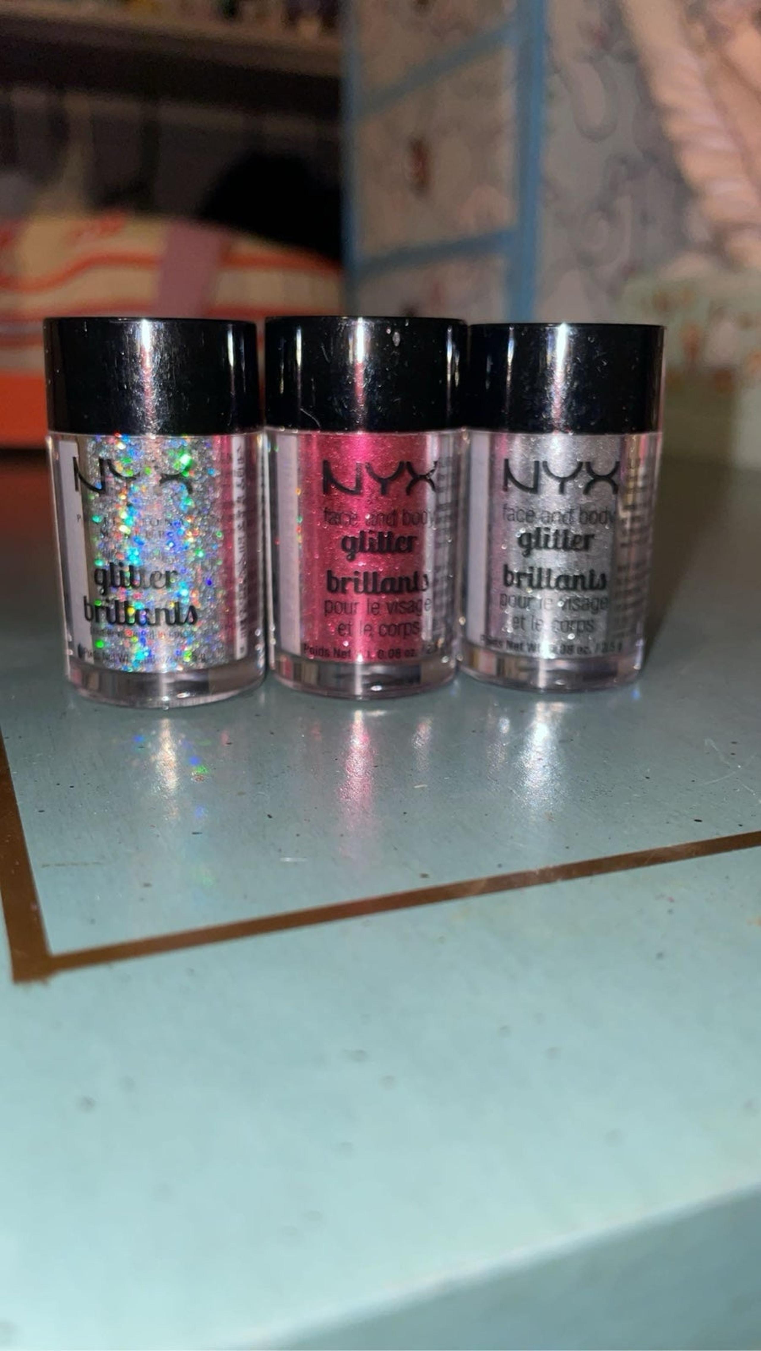 NYX glitter