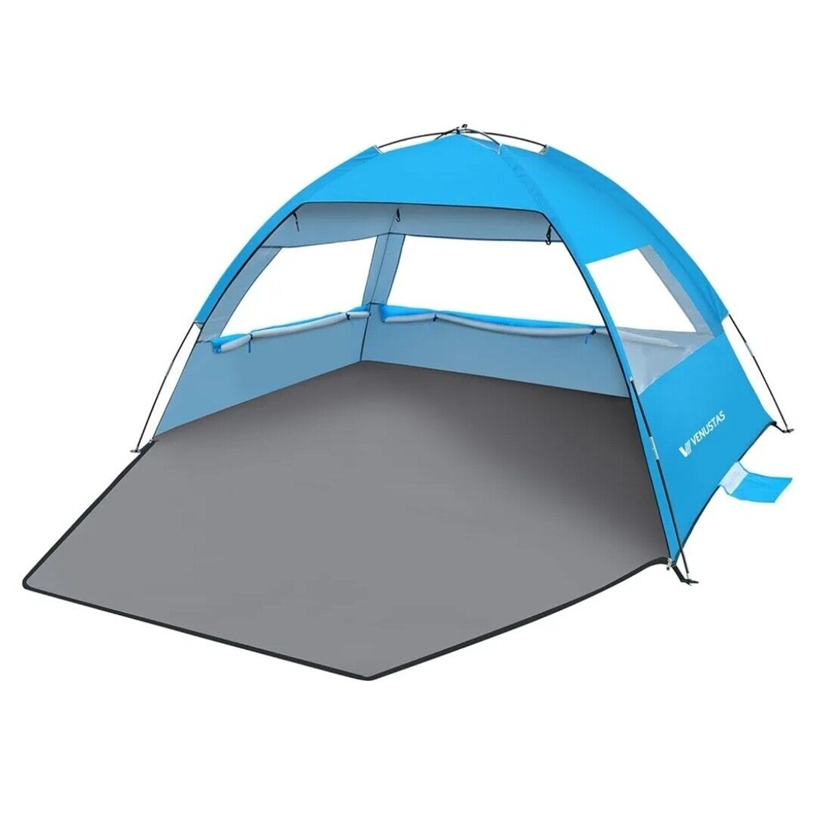 Beach Tent, 3-4 Person Outdoor Canopy Shelter UPF 50+ Easy Set Up