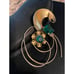 Gold Tone Floral Spray Brooch Avant Guard
