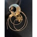 Gold Tone Floral Spray Brooch Avant Guard