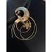 Gold Tone Floral Spray Brooch Avant Guard
