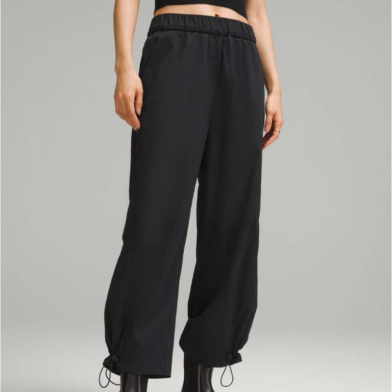 Lululemon Cinchable Cuff High-Rise Jogger Black Women's Size M