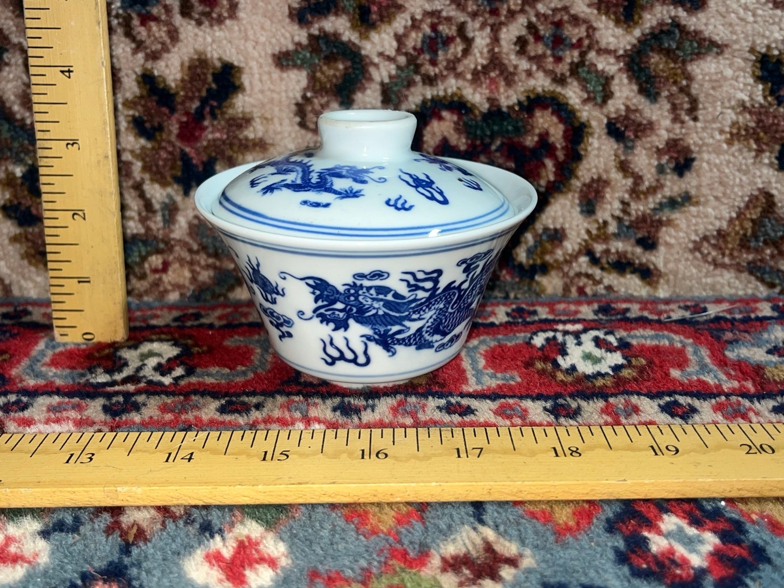 Blue & White Chinese Vintage Porcelain