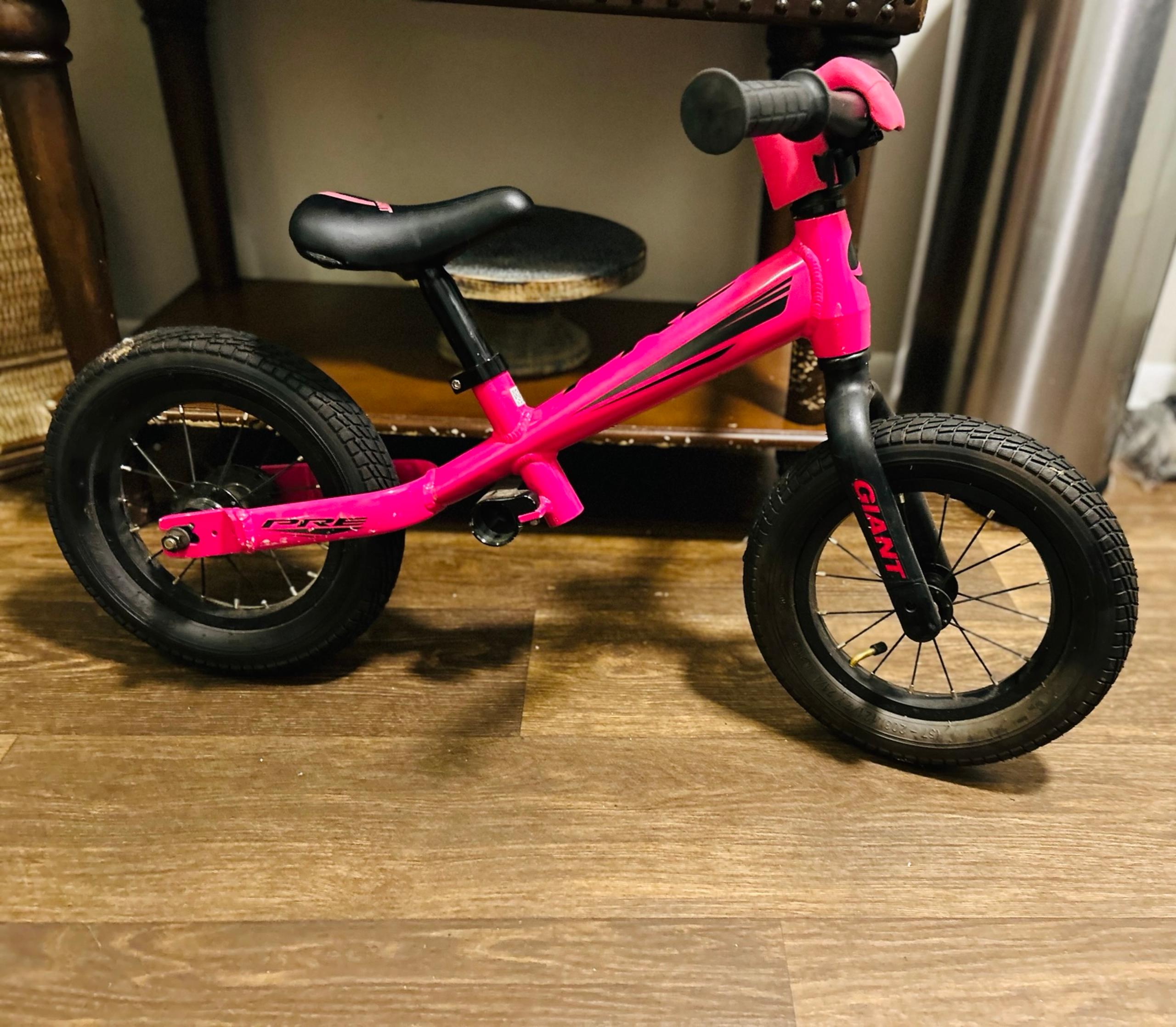 Giant Pink Pre Push/Balance Bike