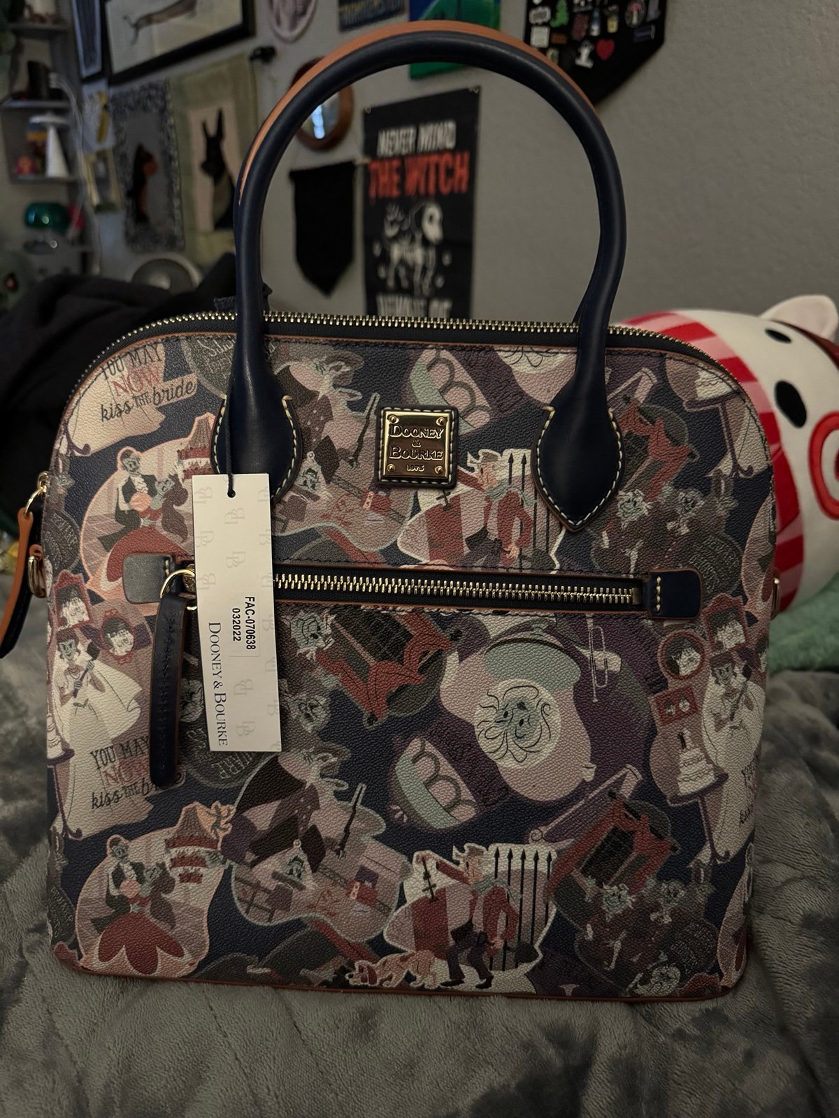 Dooney Bourke Haunted Mansion Satchel/Crossbody