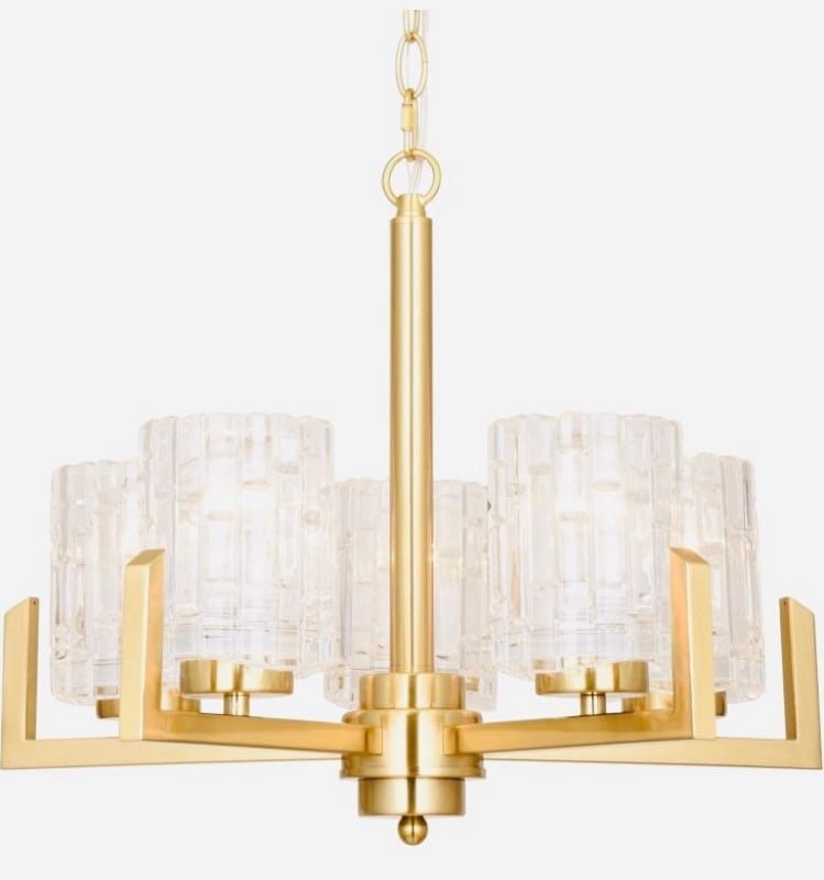 19.3 Dining Room Chandeliers , Brushed Brass