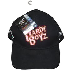 NWT Vintage Jeff & Matt Hardy Boyz WWF Racing Strapback Hat Signature