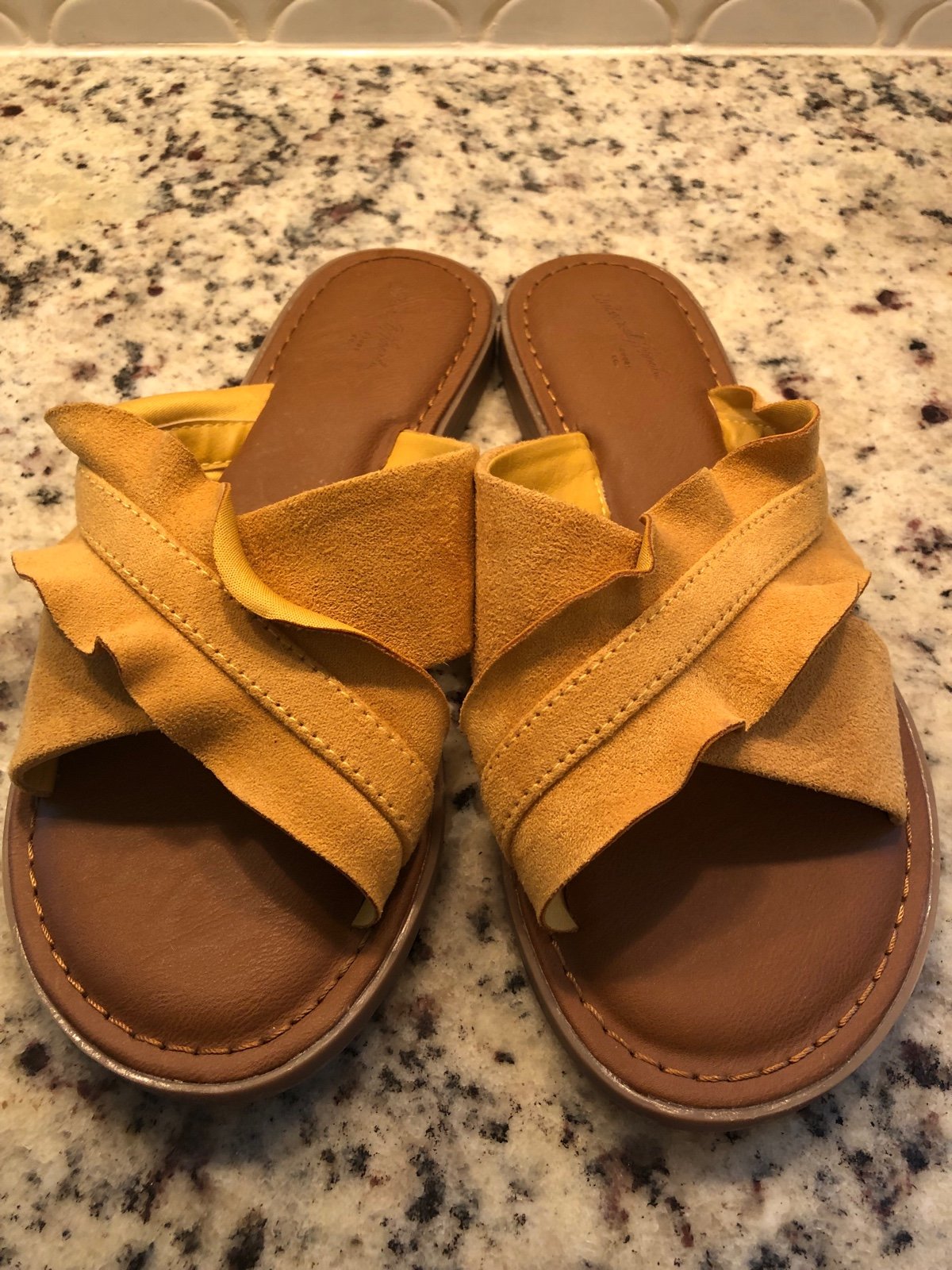 Ruffle Sandals for Women Mercari