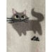 CATS Print Throw Blanket 50x70” Christmas Lili Chen Cat Creations Siamese Calico