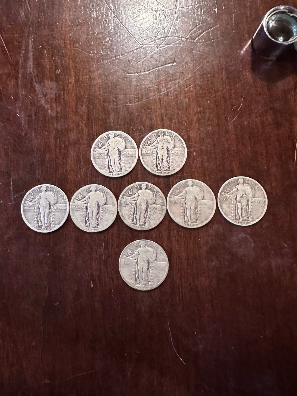 standing liberty quarters