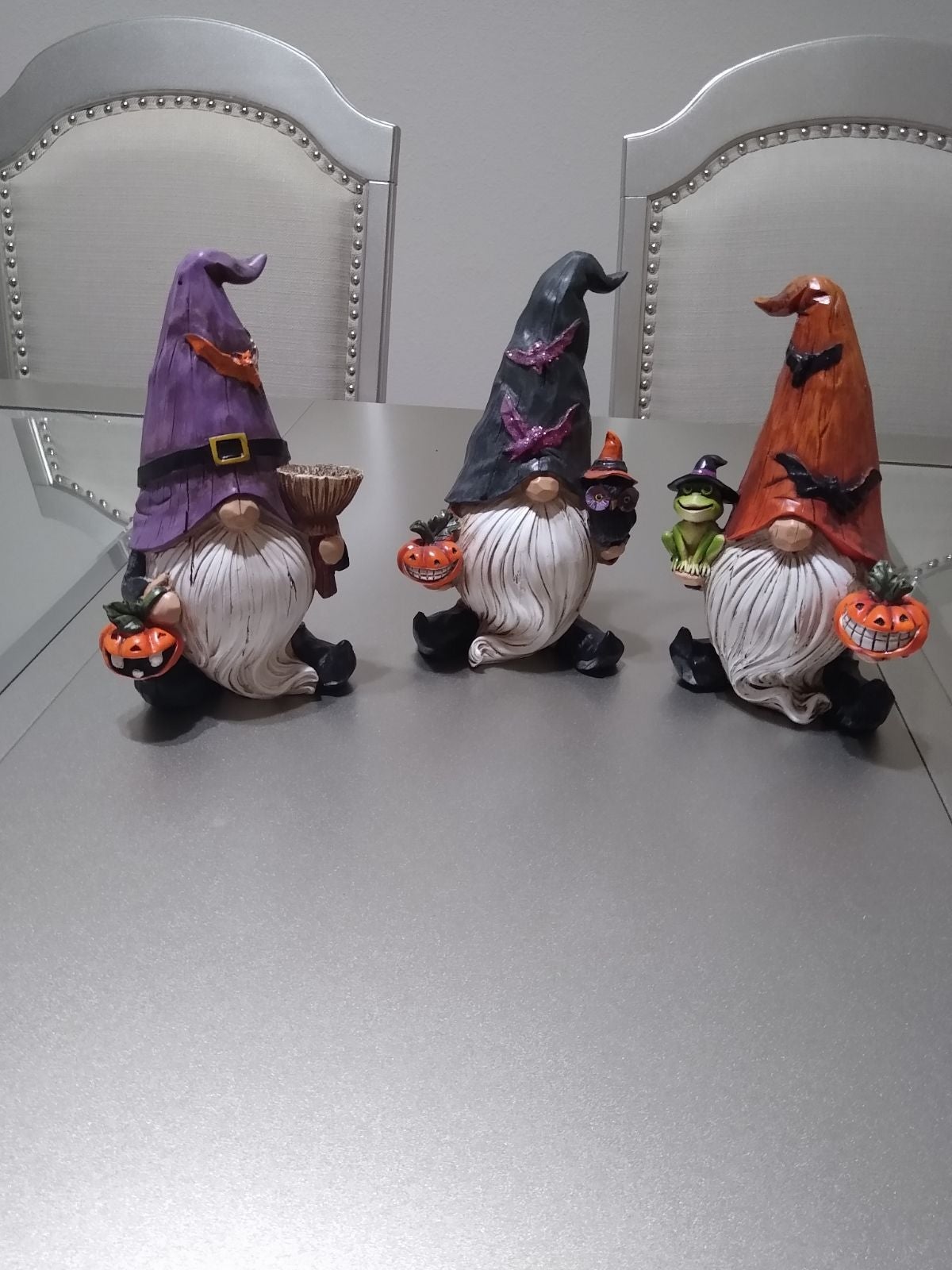 farmhouse halloween gnomes set of 3 for