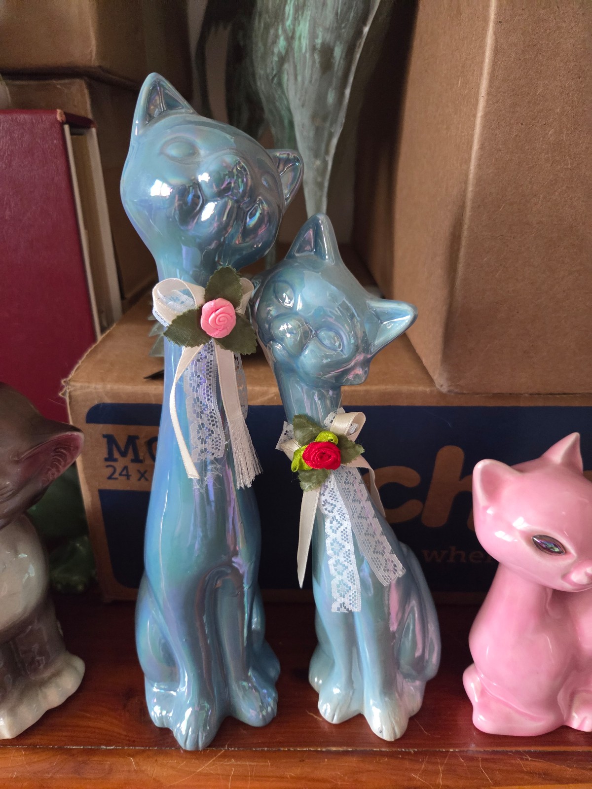 Vintage Ceramic Cats