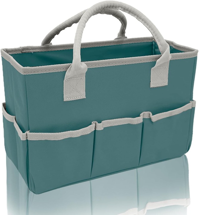 Art Organizer Craft Storage Tote Bag with Pockets and Hadles